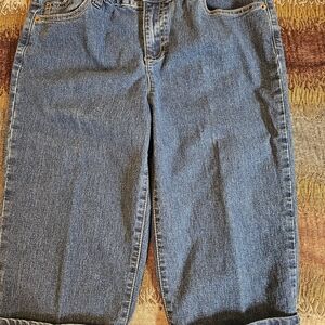 Christopher & Banks Petite Blue Denim Pants
